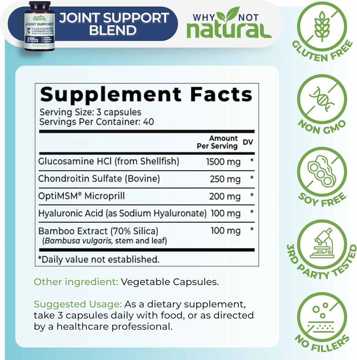 Glucosamine & MSM Joint Support