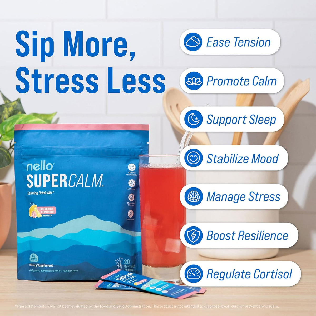 Supercalm Powdered Drink Mix